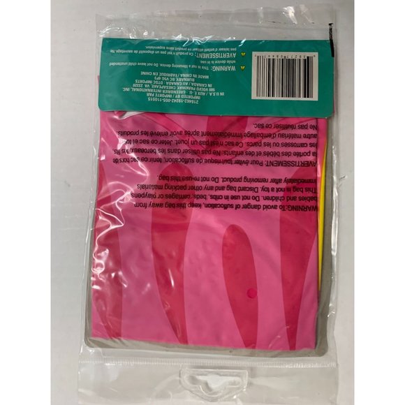 New Spring Fling Inflatable Character Butterfly Pink Yellow 16 in Tall - Picture 2 of 2